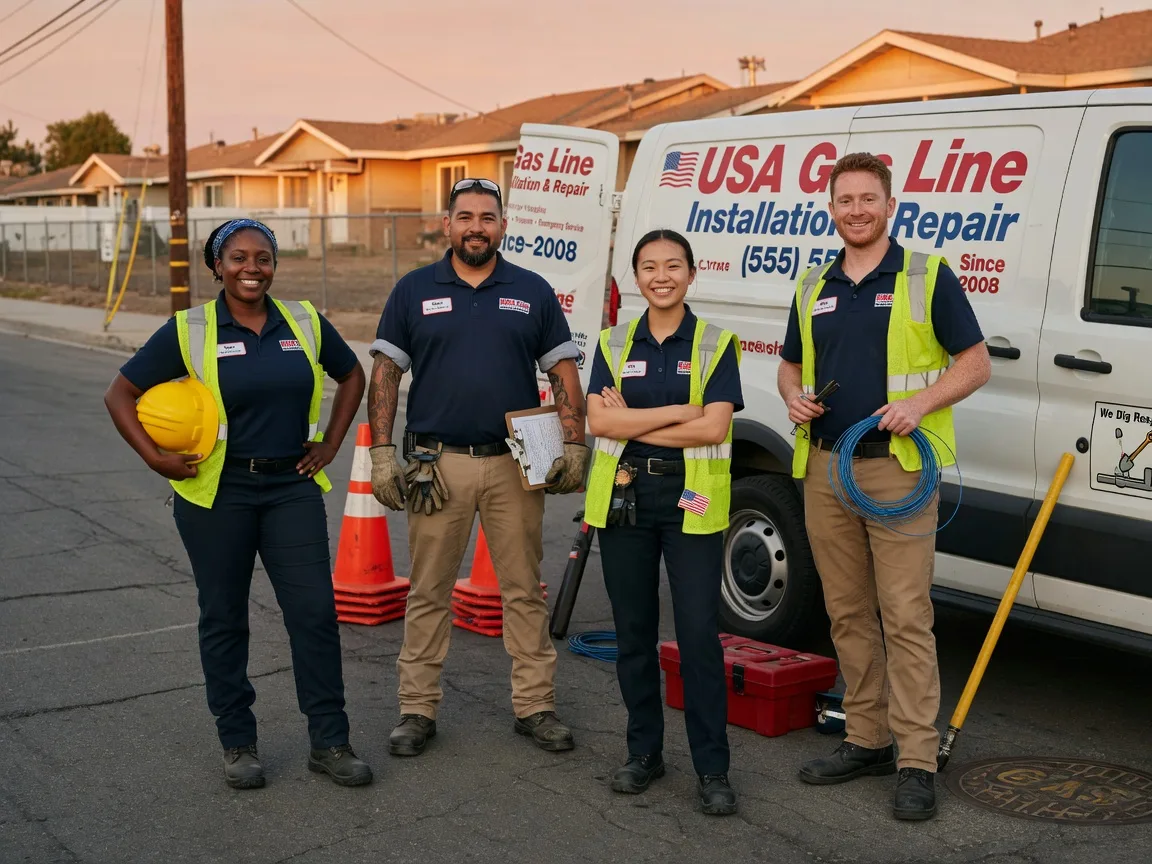 Gas Line Installation company in Aurelia, IA